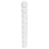  Gode en verre Snowball 12.6 x 2cm